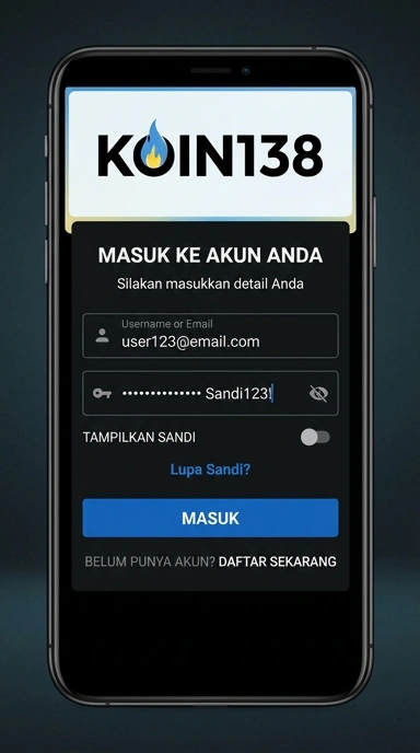 Masuk Akun Koin138 dengan Mudah dan Cepat